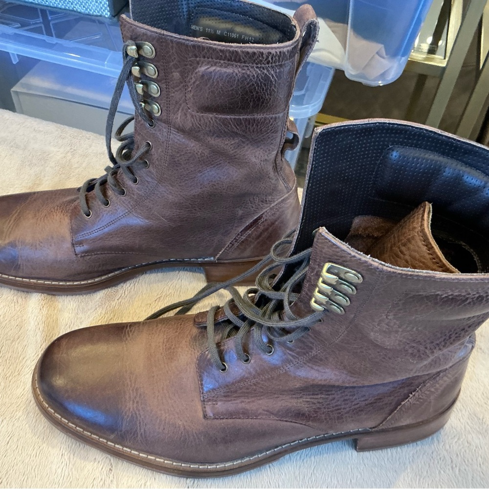 Cole Haan men’s combat style boots. Size 11 1/2 - Picture 8 of 13